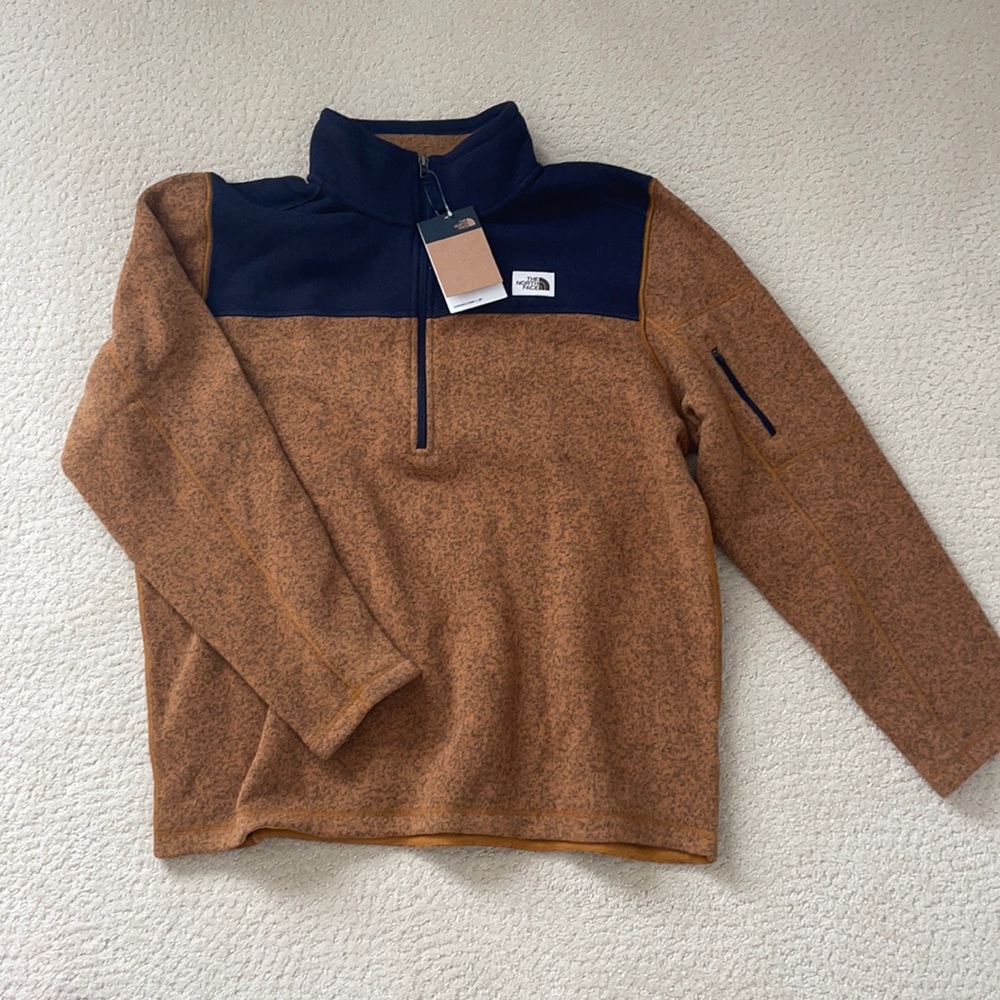 Men’s Northface Quarter Zip Pullover XL NWT